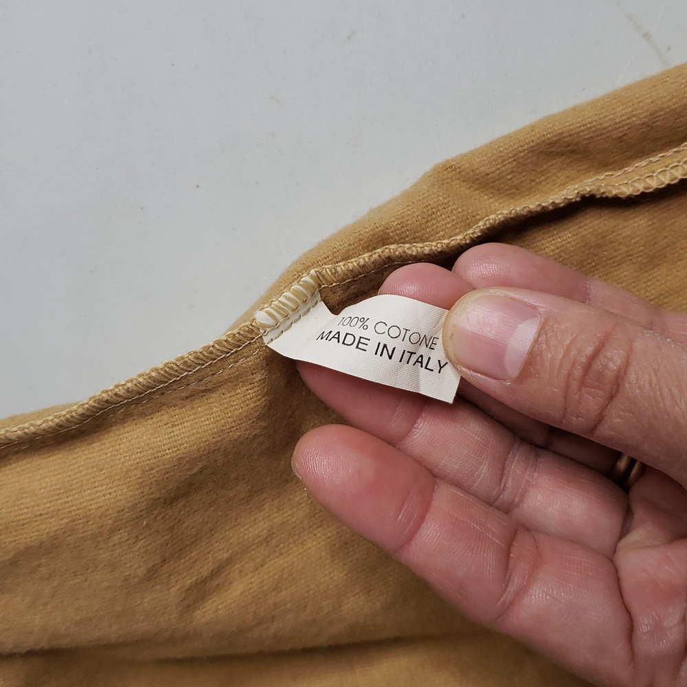 Louis Vuitton 100% Cotton Large Logo Drawstring Dust Bag Soft Neutral Italy - Picture 7 of 11